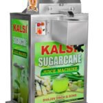 Kalsi sugar cane juice machine fully covered stainless steel body with motor