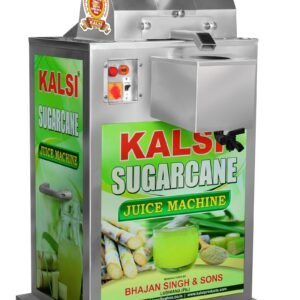 Kalsi sugar cane juice machine fully covered stainless steel body with motor