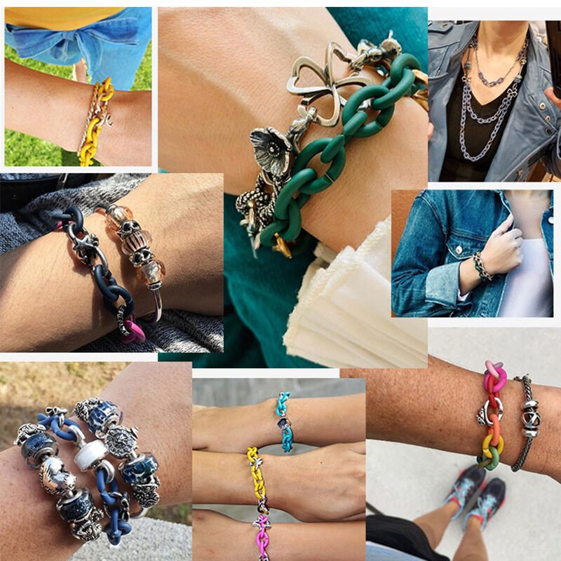 Basic Lobster Clasp Hard Rubber X Bracelet Diy Silver Fitting S925 Sterling Silver Oxidation Clasp - Image 2