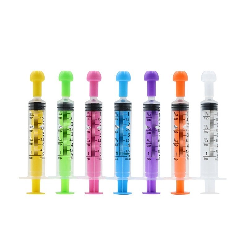 Pet Colorful Plastic Syringe Feeder Plastic Syringe - Image 4
