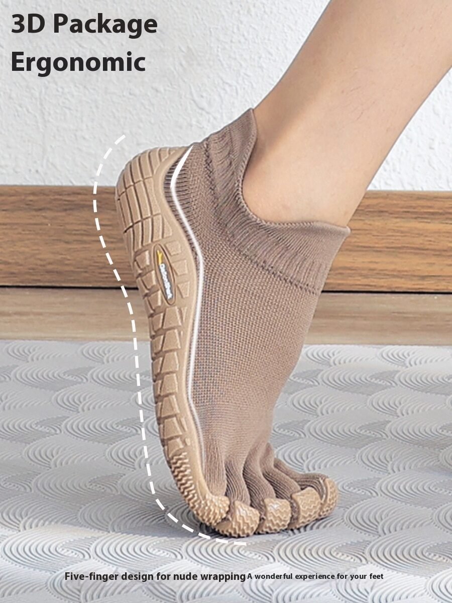 FiveFingers Mute Shock Absorption Non-slip Soft Bottom Indoor Sneaker - Image 4