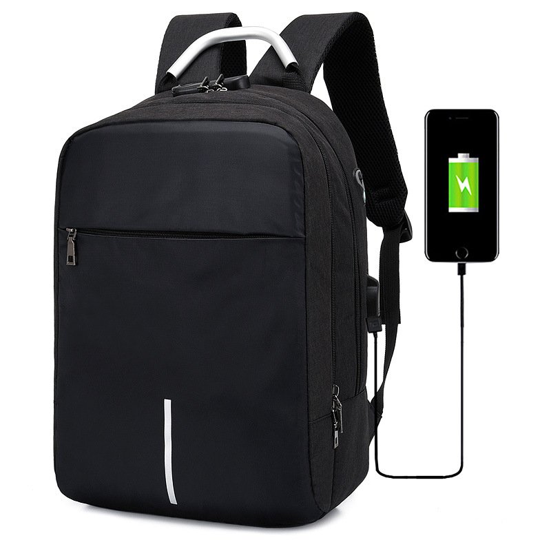 Men's Anti-theft Backpack Usb Notebook Bag - Image 5
