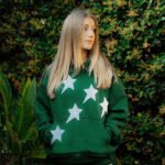 Couple's Fivepointed Star Craft Fleece Overcoat45 Cotton Women