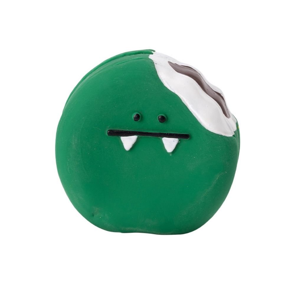 Cute Cartoon Pattern Latex Toy Egg Bread Shape Anti Squeeze Puppy Chew Toys Bite Resistant Dog Squeaky Toy For Training - Image 3