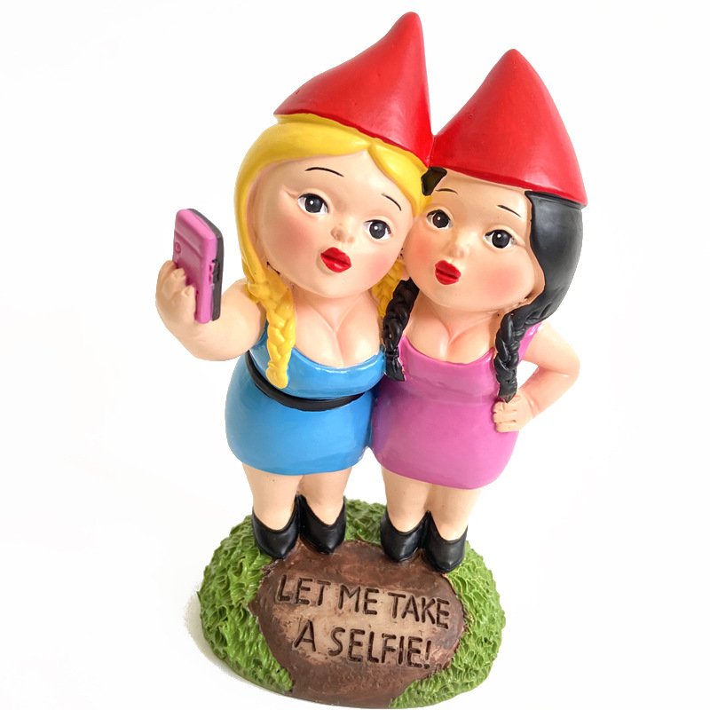 Garden Decoration Christmas Statue Resin Crafts - Image 16