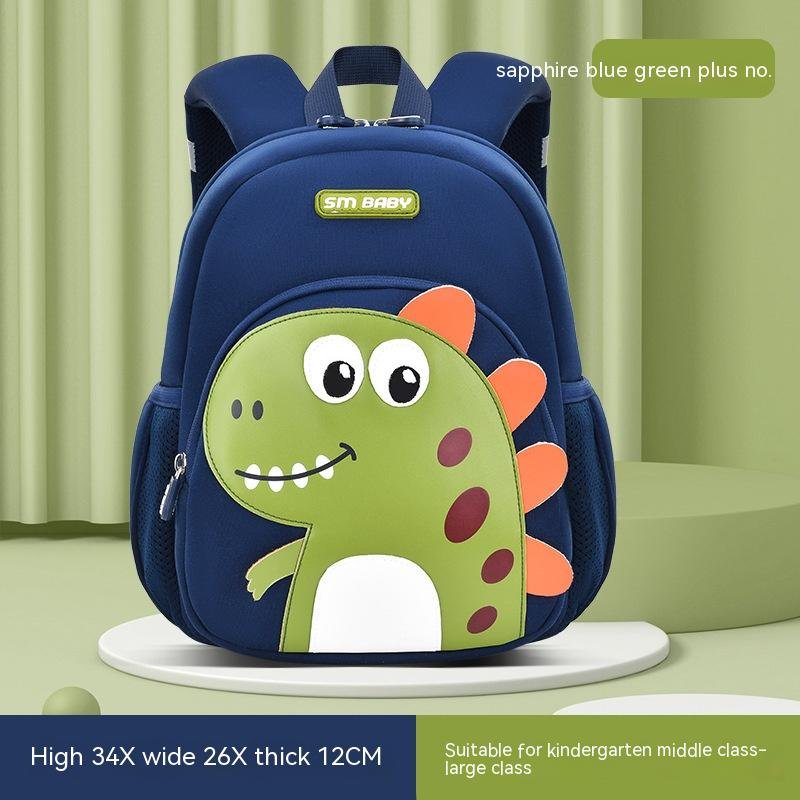 Men's And Women's Cute Fashion Dinosaur Neoprene Backpack - Image 16
