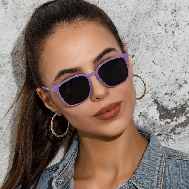 European And American New Simple Retro Square Sunglasses - Image 3