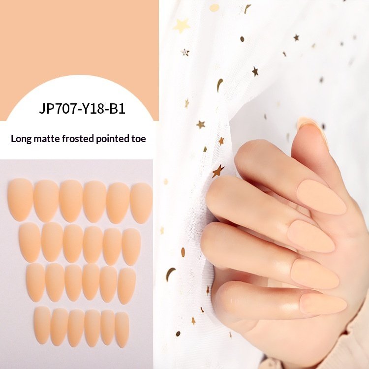 Women's Solid-color Frosted Matte False Nails - Image 11