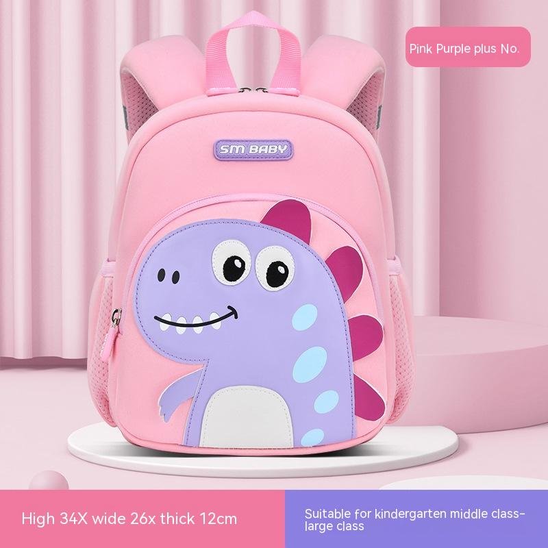 Men's And Women's Cute Fashion Dinosaur Neoprene Backpack - Image 18