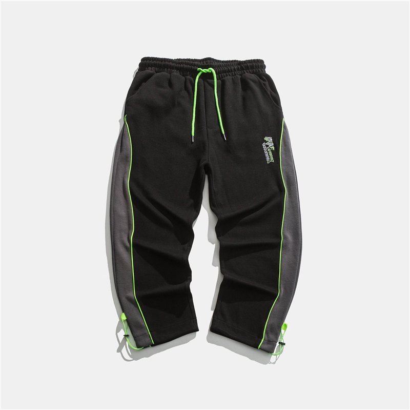 Men's Casual Pants Trendy Japanese Side Stripes - Image 3