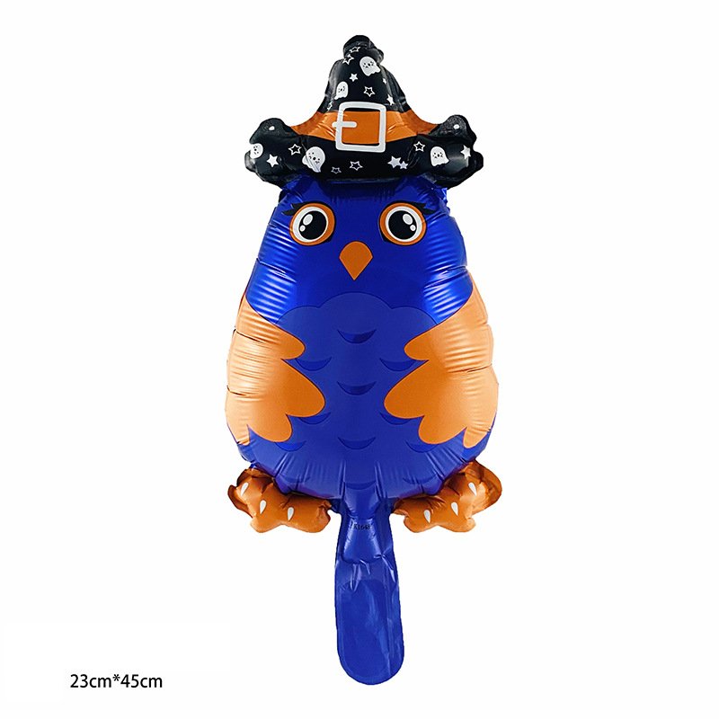 Mini Halloween Balloon Skull Pumpkin Bat Spider Aluminum Film Balloon - Image 5