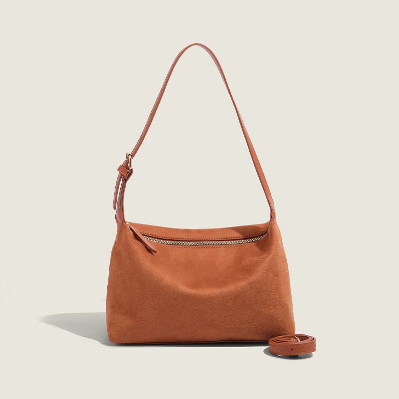 Women's Autumn And Winter New Suede Matte Suede Underarm Bag - Image 2