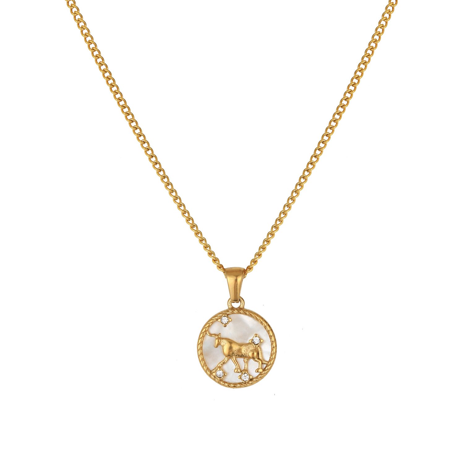 Stainless Steel European And American 12 Constellation Shell - Image 5