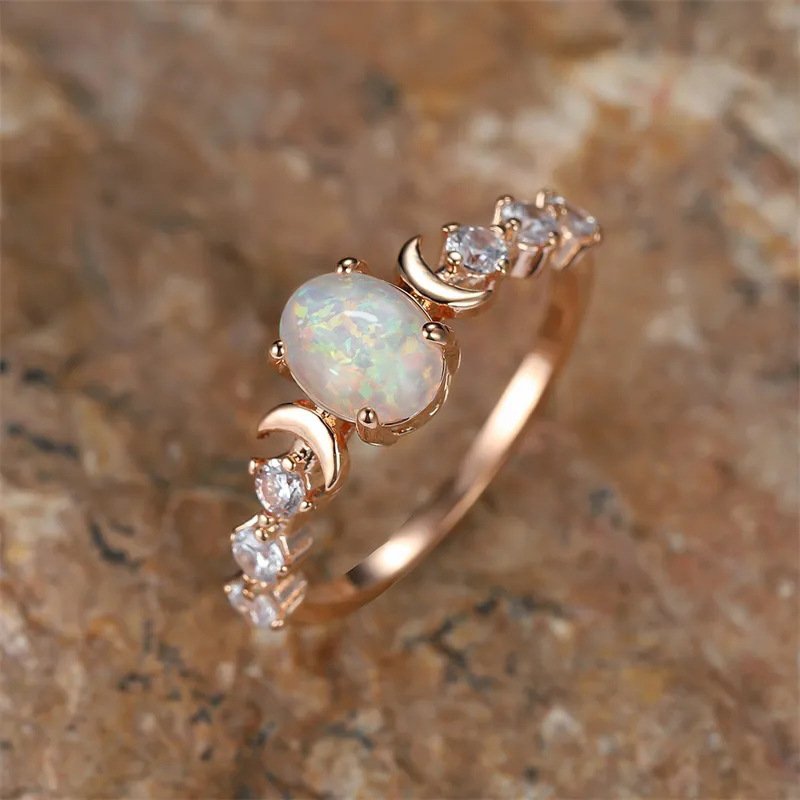 Hot-selling Moon Ring Featuring A Sun-and-moon Co-glow Design - Image 7