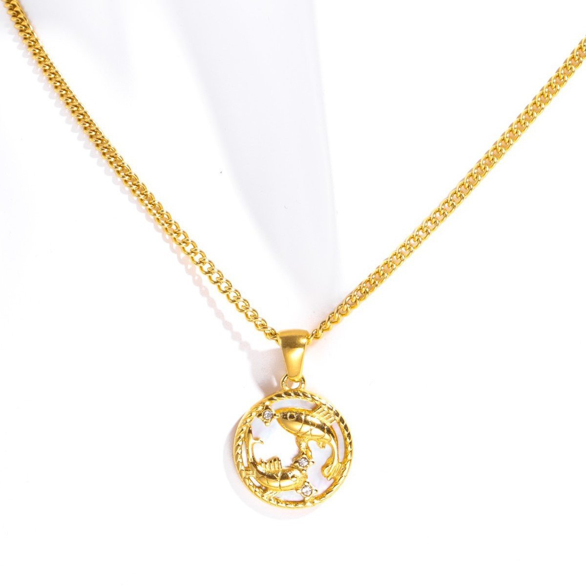 Stainless Steel European And American 12 Constellation Shell - Image 15