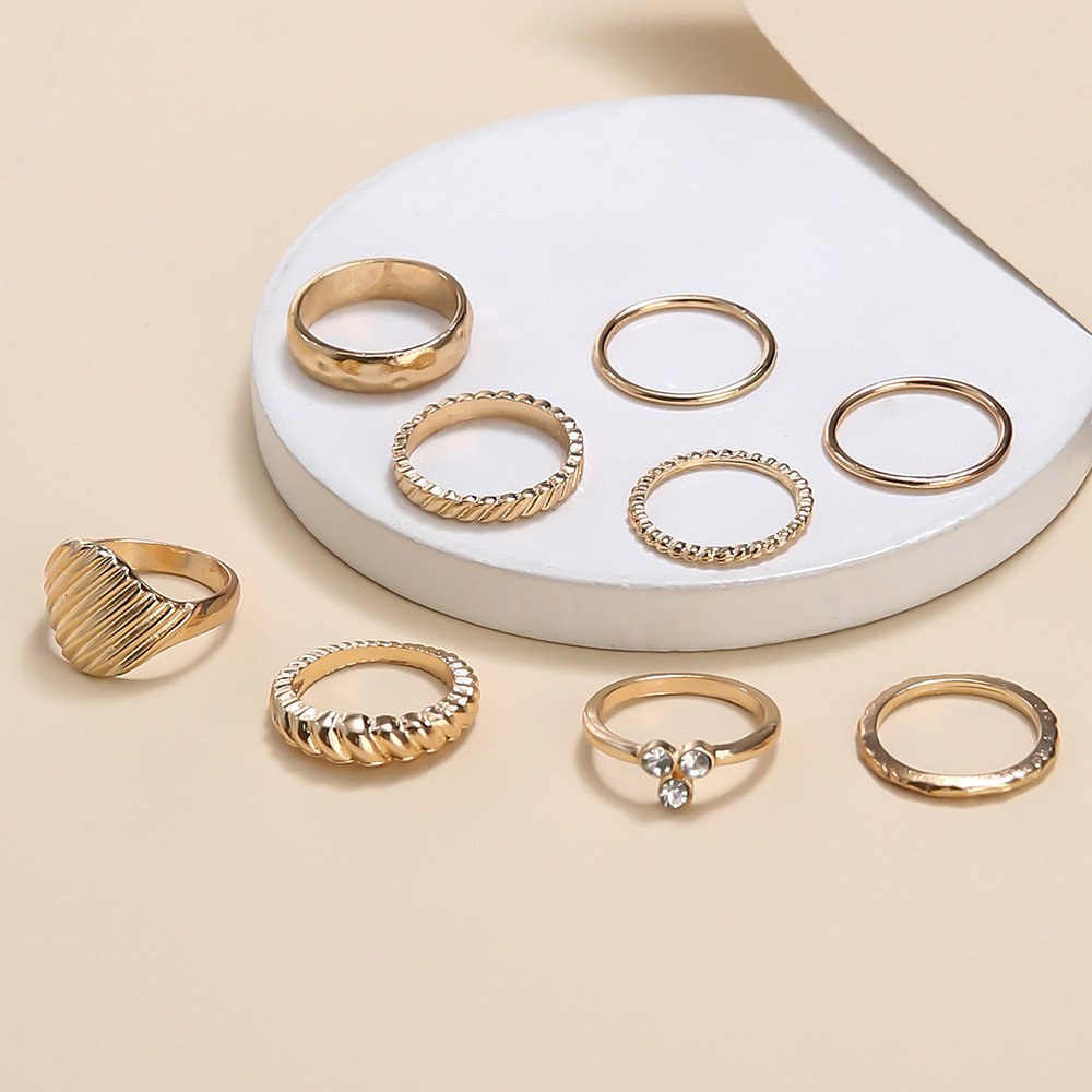 Fashion Temperament Personality Scallops Gold-plated Micro Diamonds - Image 5