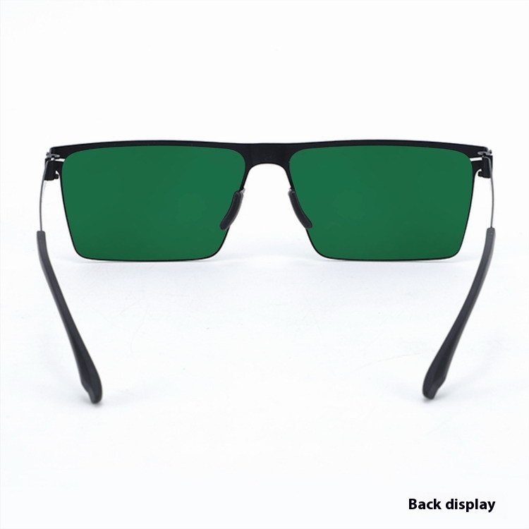 Square Sunglasses Korean Polarized Men's And Women's Sun-shade Glasses - Image 4