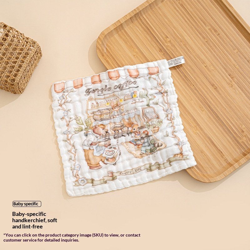 Gauze Newborn Baby Gift Washcloth Toddler Towel - Image 12