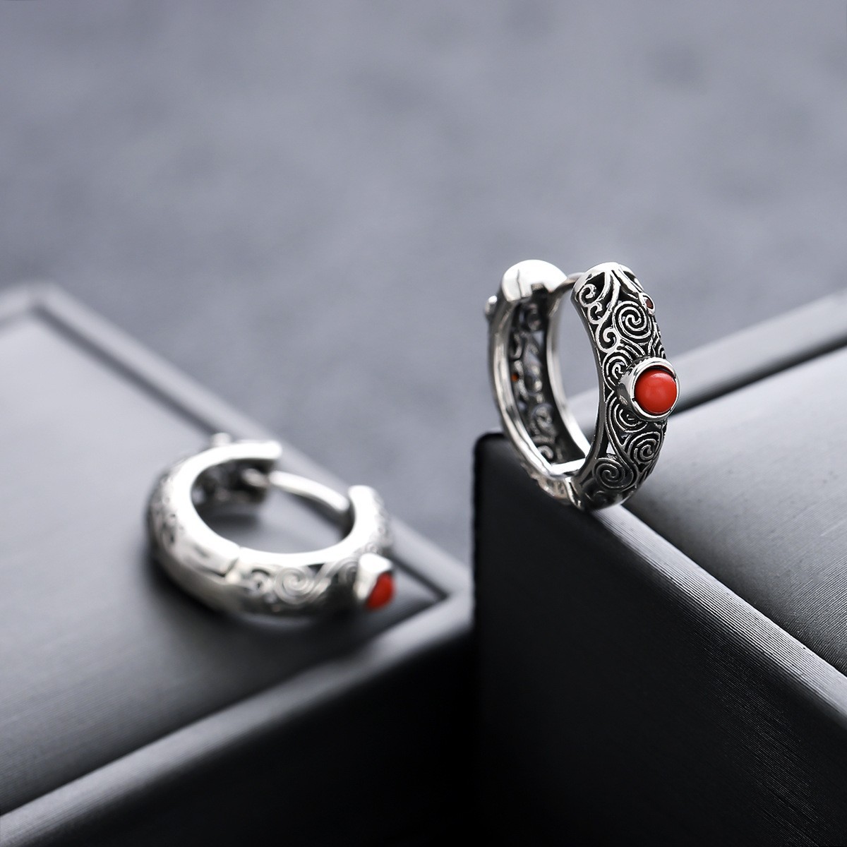 Trendy Men's Ear Studs & Ear Cuffs, High-End Unisex Earrings - Image 13