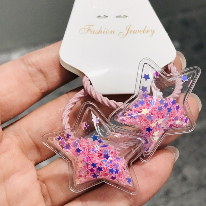 Children Hair Accessories Quicksand Star Shape - Image 3