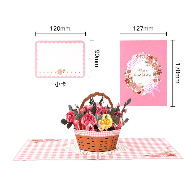 Mother's Day Pop-up Card With Colorful Butterflies - Image 15