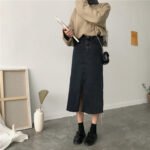 Denim Skirt Women's Autumn And Winter New Style