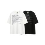 Men's And Women's Retro Loose And Simple Printed T-shirt