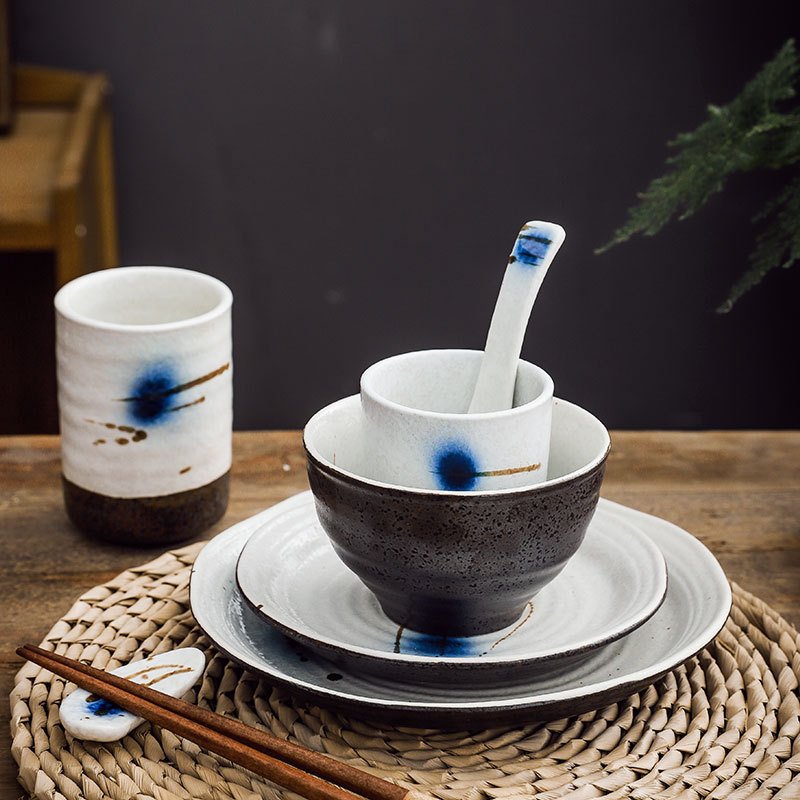 Japanese And Korean Style Hotel Tableware Set - Image 2