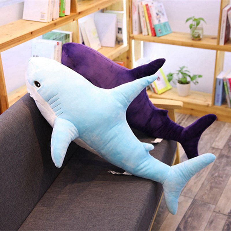 Marine Animal Pillow And Blanket 2-in-1 Dual-use Cushion Plush Toy - Image 12