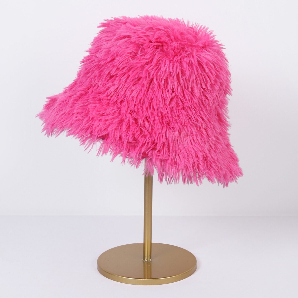 Autumn And Winter Dopamine Long Hair Bucket Hat Warm Ear Protection - Image 5