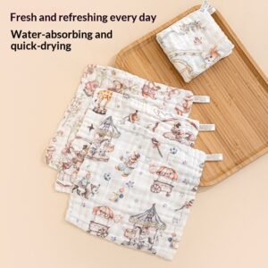 Gauze Newborn Baby Gift Washcloth Toddler Towel