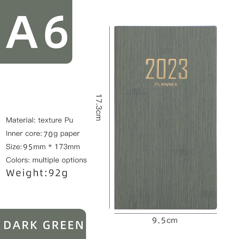 A6 English Schedule Notebook For This Day - Image 12