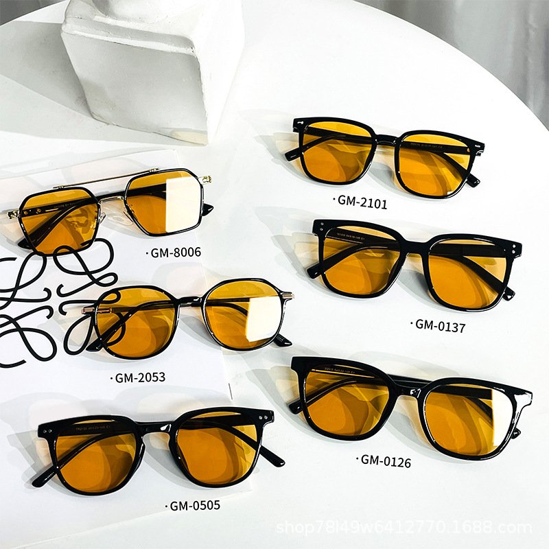 New Same Brown TR90 Sunscreen Sun Shade Sunglasses - Image 2