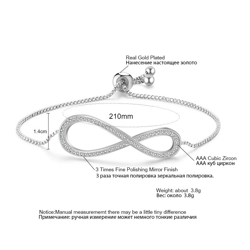 Infinite symbol Bracelet - Image 3