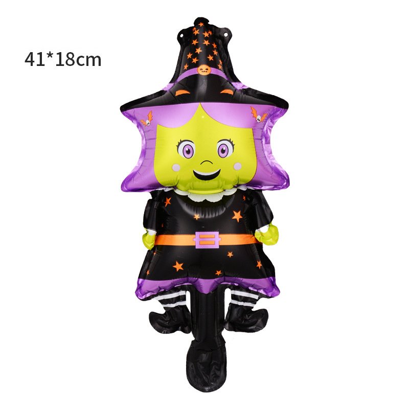 Mini Halloween Balloon Skull Pumpkin Bat Spider Aluminum Film Balloon - Image 17