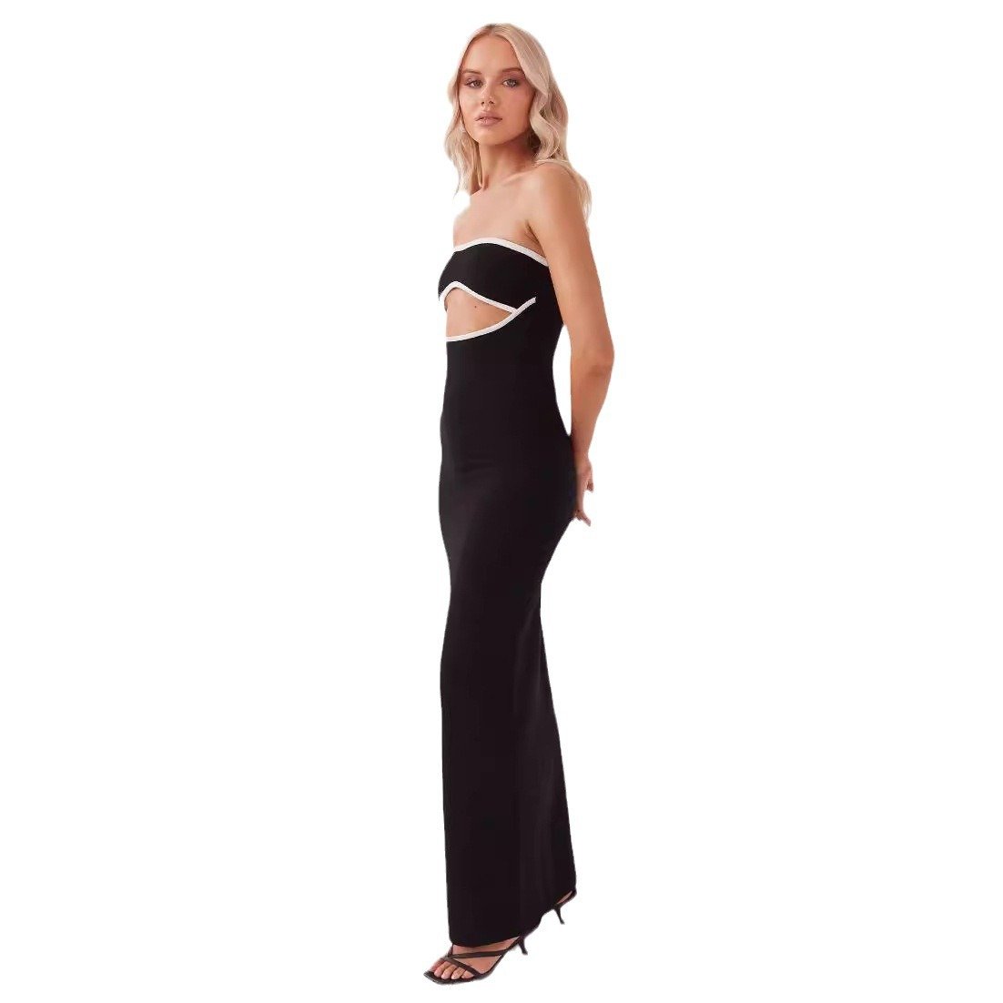 Tube Top Knitted Dress Women - Image 5