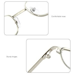 Full Frame Reading Glasses HD Crystal Stone Presbyopic Glasses
