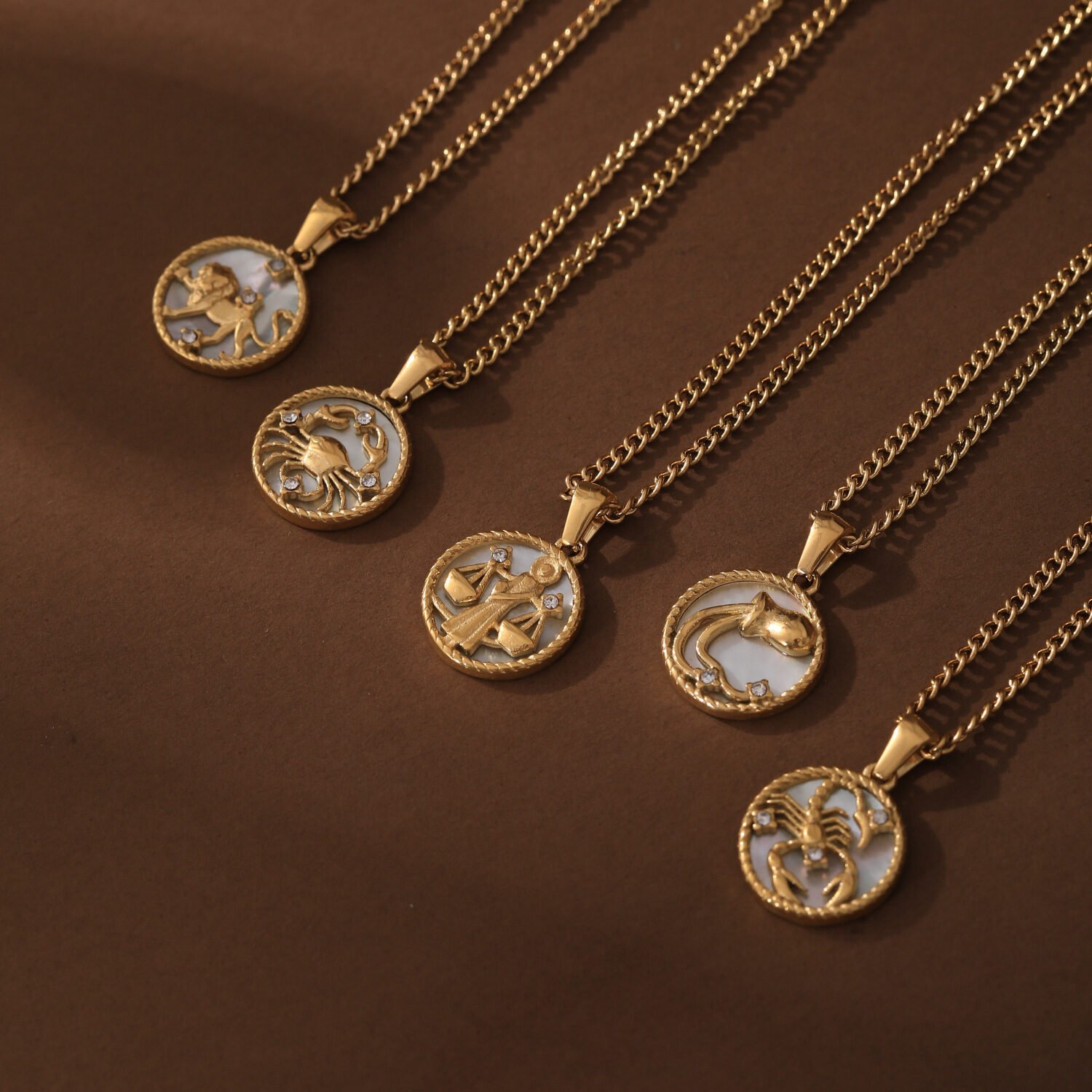 Stainless Steel European And American 12 Constellation Shell - Image 3