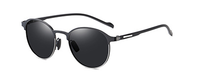 Polarized Metal Sunglasses Glasses Fashion Colorful Half Frame - Image 5