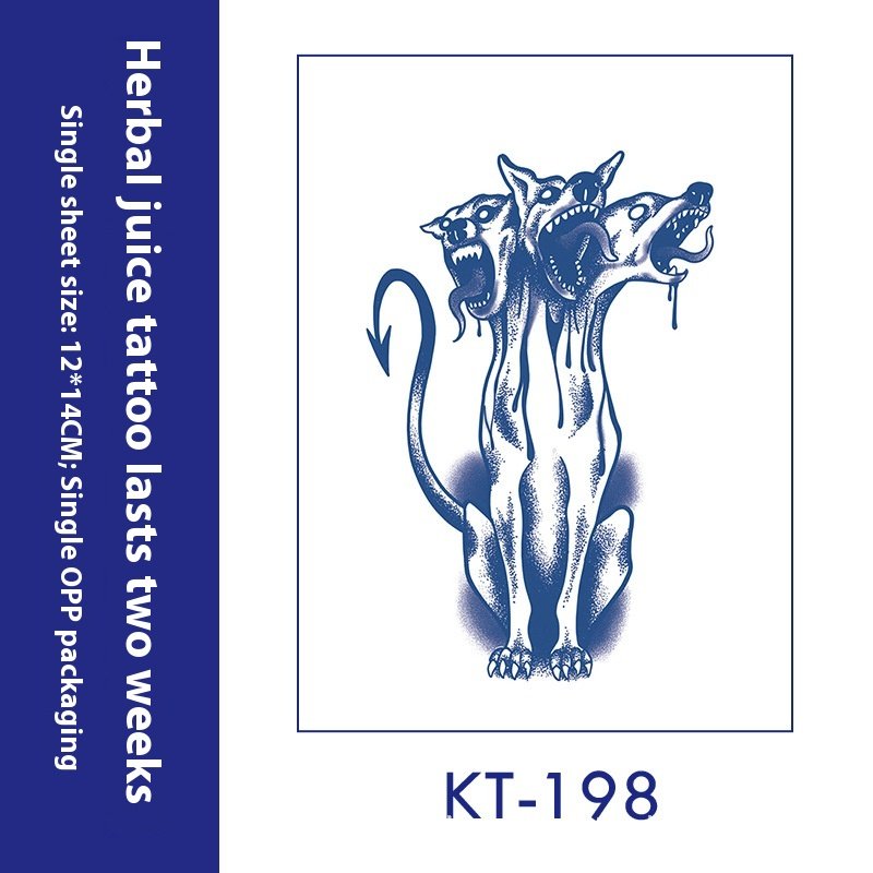 Tattoo Sticker English Letters Ins Style Men's Dark Women's Waterproof - Image 41