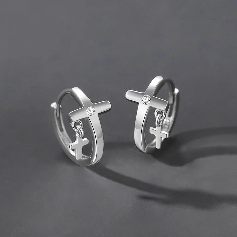 Trendy Men's Ear Studs & Ear Cuffs, High-End Unisex Earrings - Image 2