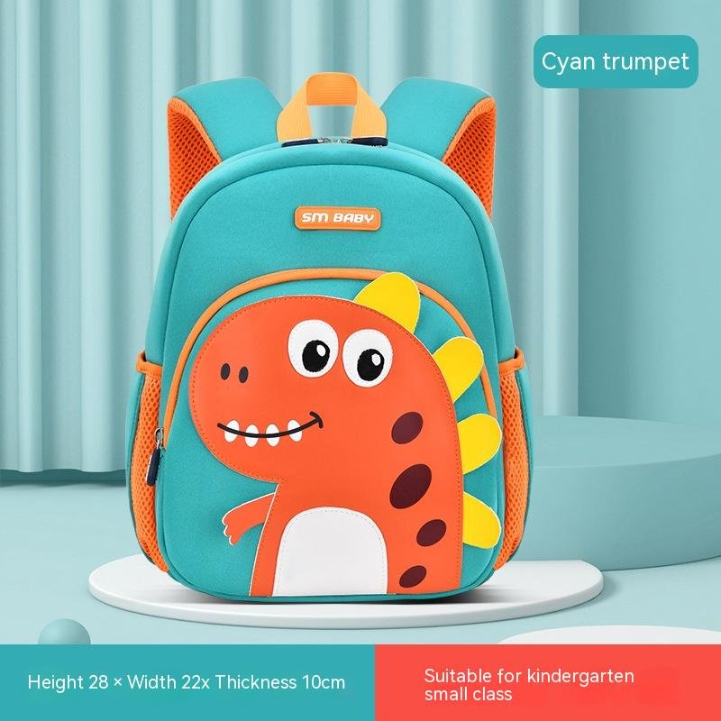 Men's And Women's Cute Fashion Dinosaur Neoprene Backpack - Image 14