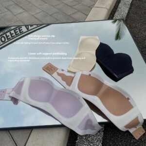 Strapless Underwear For Women Non-slip No Heel Slippage Summer Thin Section Traceless Wireless