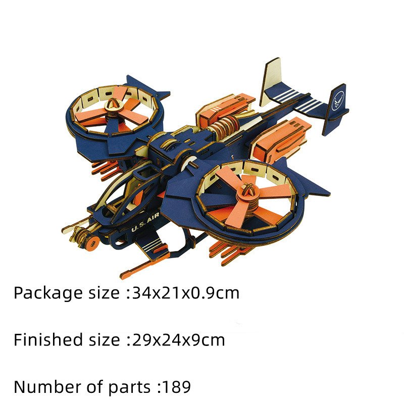 Wooden Model Of Assembled Military Ship - Image 12
