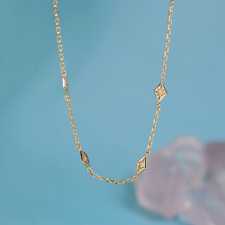 New Women's Sterling Silver Necklace