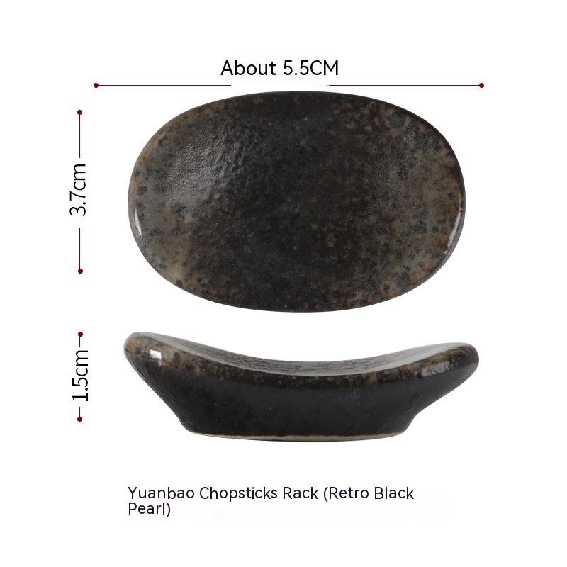 Chopsticks Shelf Ceramic Hotel Table Setting Chopsticks Holding Shelf Chopstick Rest Household Restaurant - Image 18