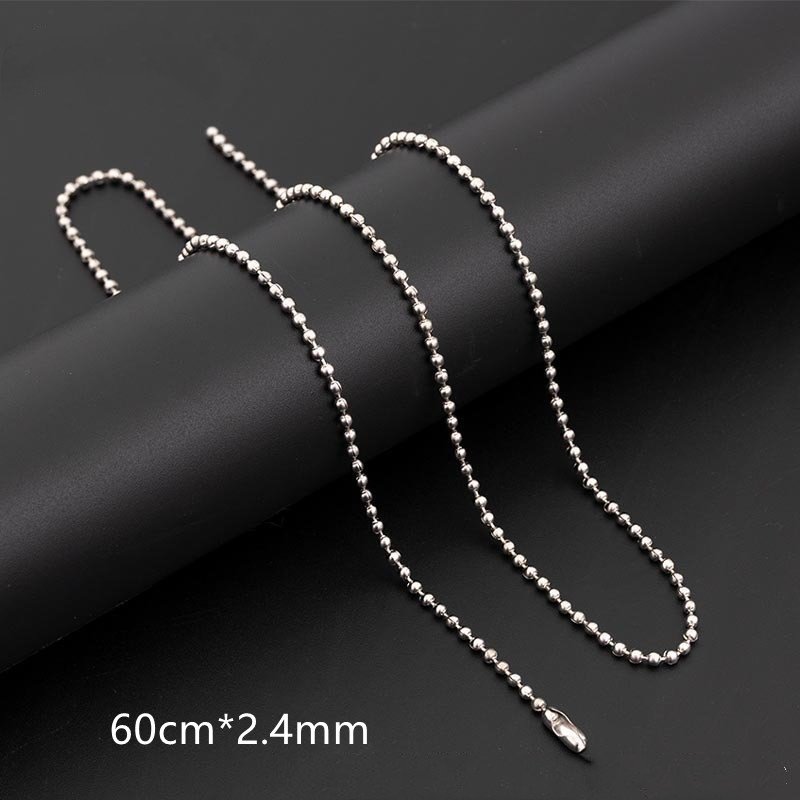 Diy Accessory Bead Chain Necklace 60cm - Image 2