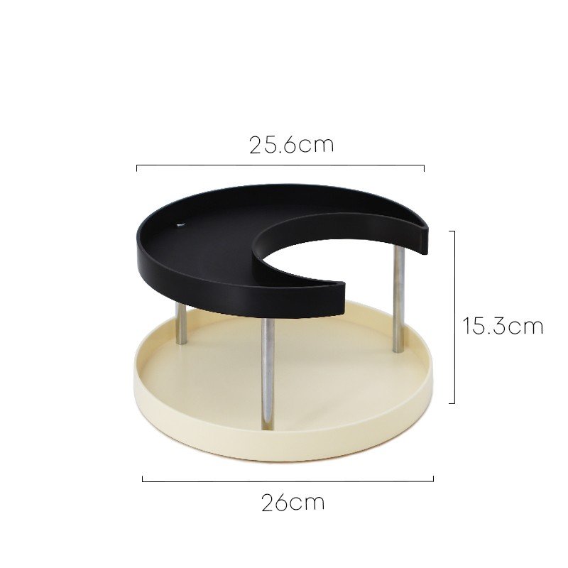 Nordic Shelving Desktop Moon Shaped Tray Ins Wind Vanity - Image 8