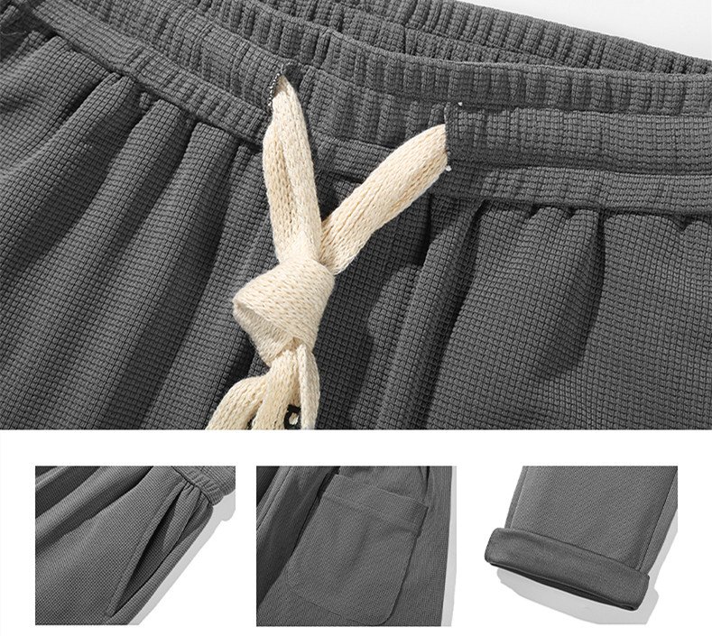 Japanese Simple Versatile Sports Wide Leg Pants - Image 6