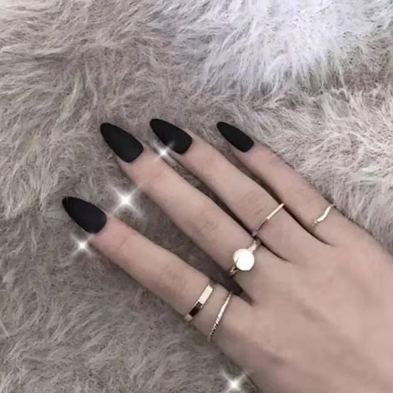 Women's Solid-color Frosted Matte False Nails - Image 2